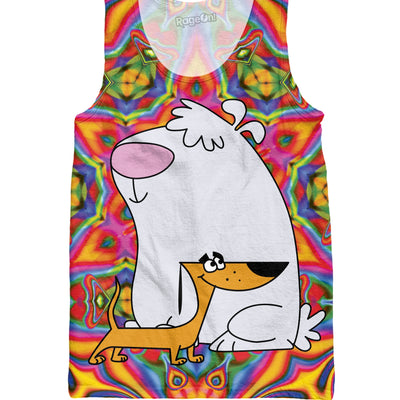 2 Stupid Dogs Tank Top