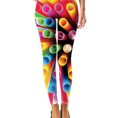 Straws Leggings
