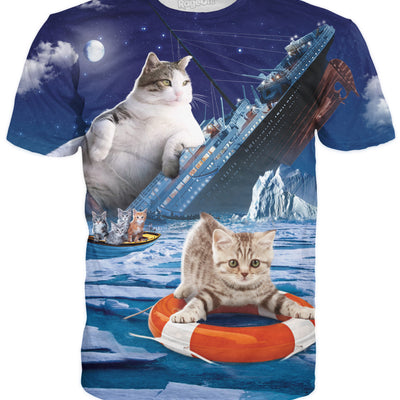 Titanic Cat T-Shirt