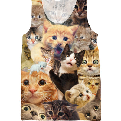 Surprised Cats Tank Top