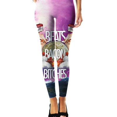 Beats Bacon Bitches Leggings