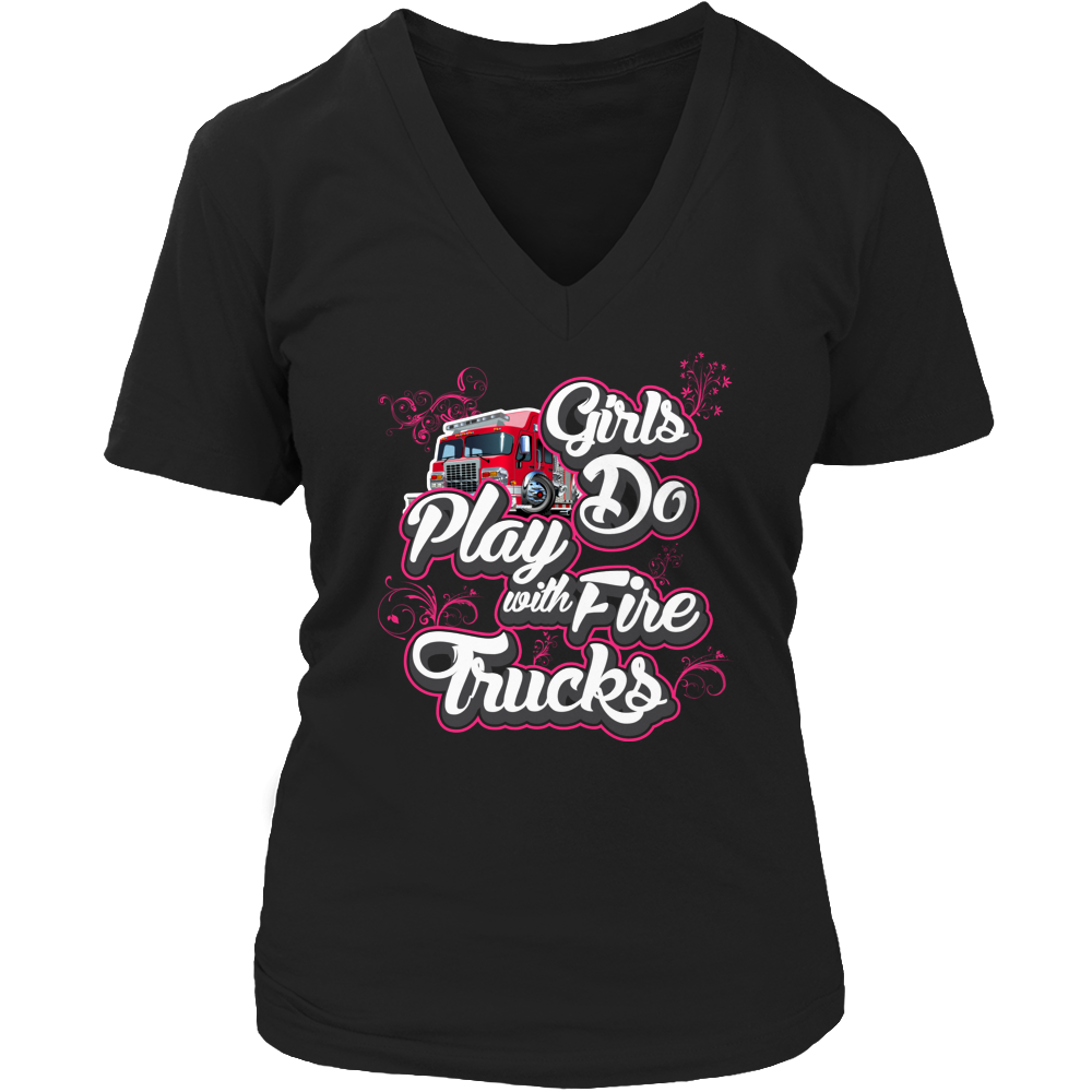 Limited Edition - Girls Play With Fire Trucks