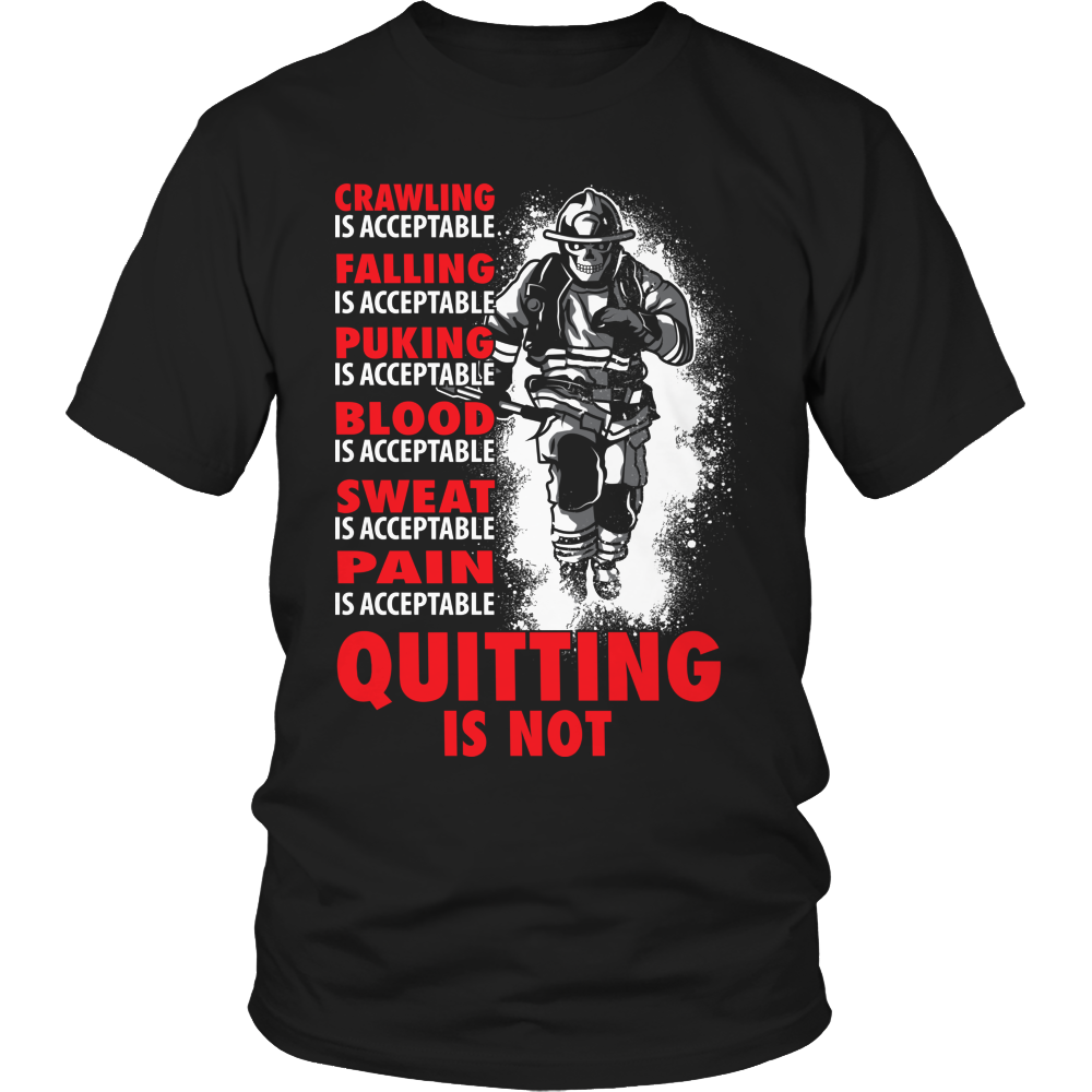 Quitting Is Not Acceptable