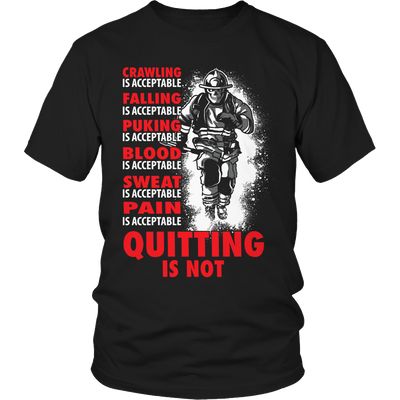 Quitting Is Not Acceptable