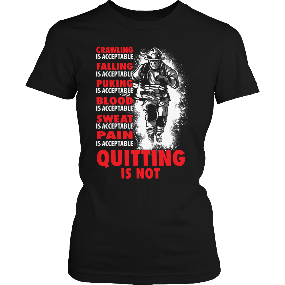 Quitting Is Not Acceptable