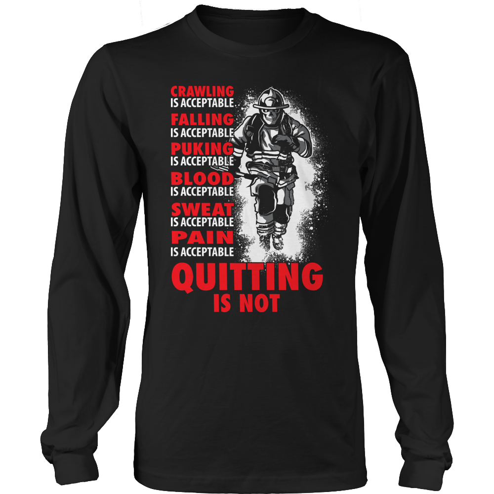 Quitting Is Not Acceptable