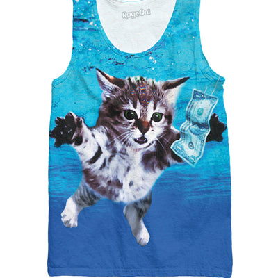 Cat Cobain Tank Top