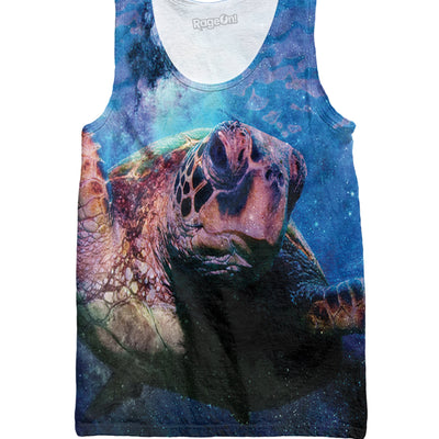 Space Turtle Tank Top