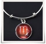 Virgo Zodiac Thing Necklace and Bangle