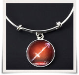 Sagittarius Zodiac Thing Necklace Bangle