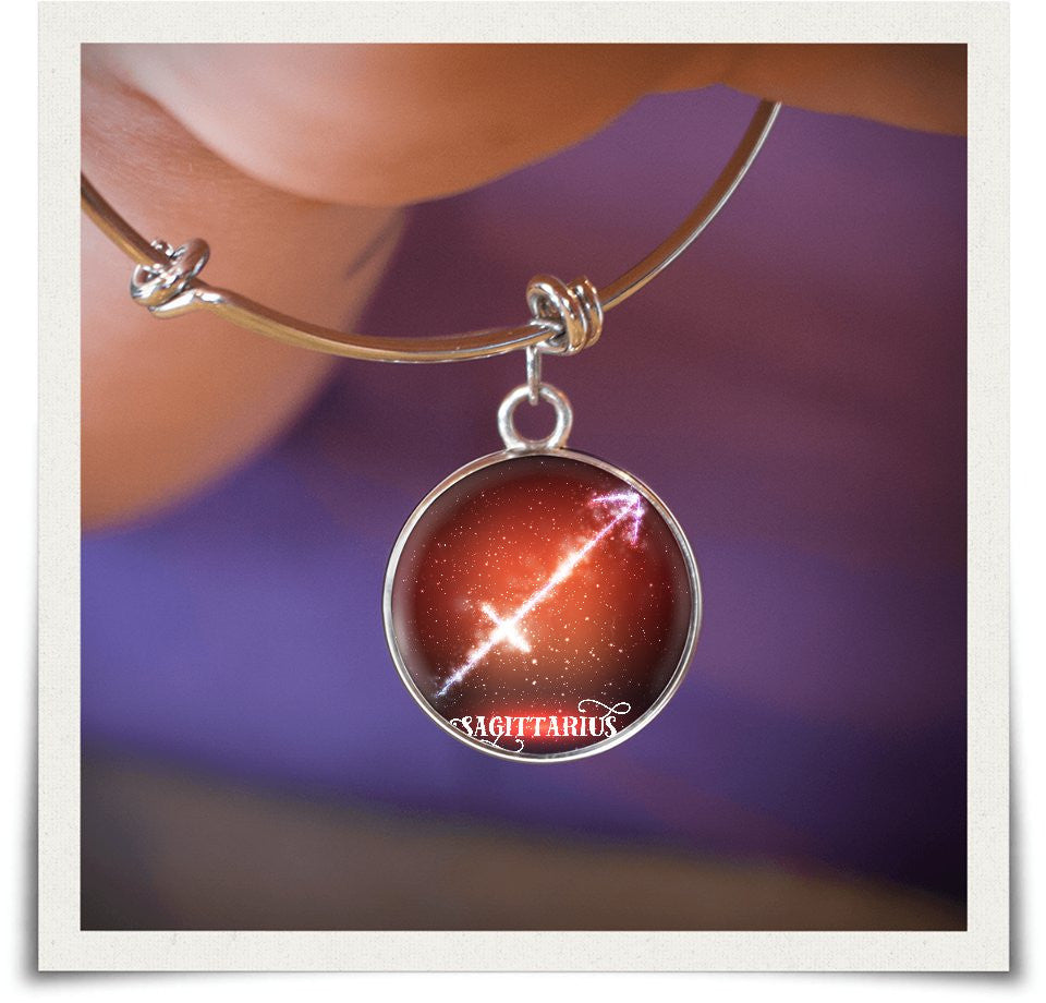 Sagittarius Zodiac Thing Necklace Bangle