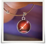 Sagittarius Zodiac Thing Necklace Bangle