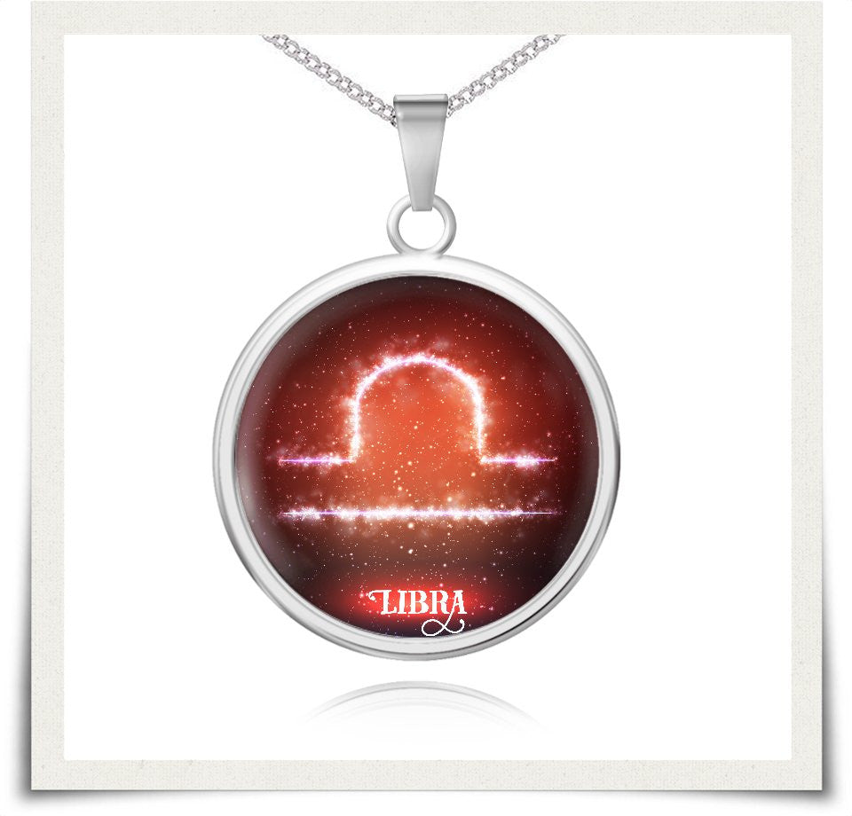Libra Zodiac Thing Bangle and Necklace