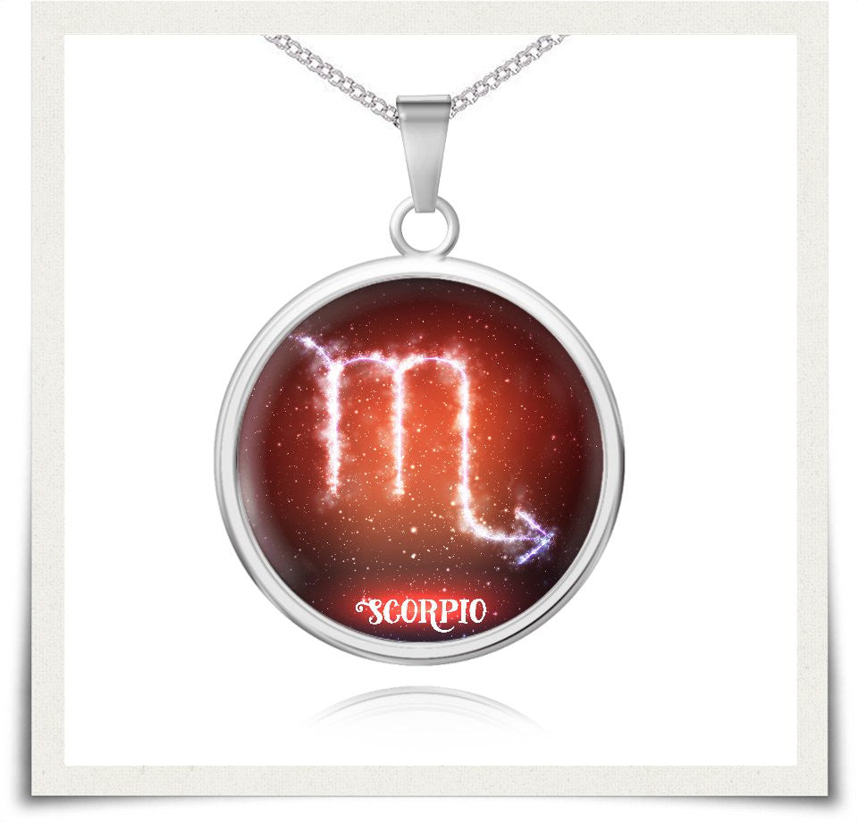Scorpio Zodiac Thing Bangle and Necklace
