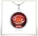 Cancer Zodiac Bangle Necklace Jewelry