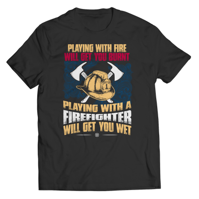 Get Wet Playing With A Firefighter