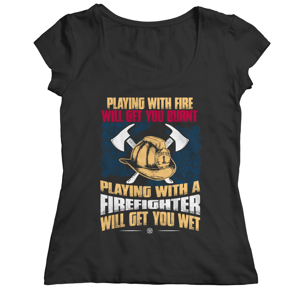 Get Wet Playing With A Firefighter