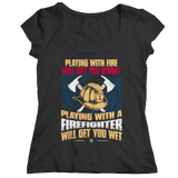 Get Wet Playing With A Firefighter