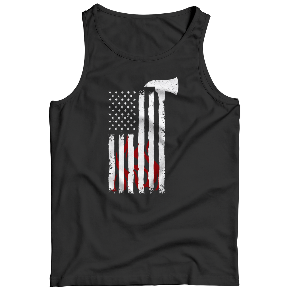 Firefighter Axe Flag