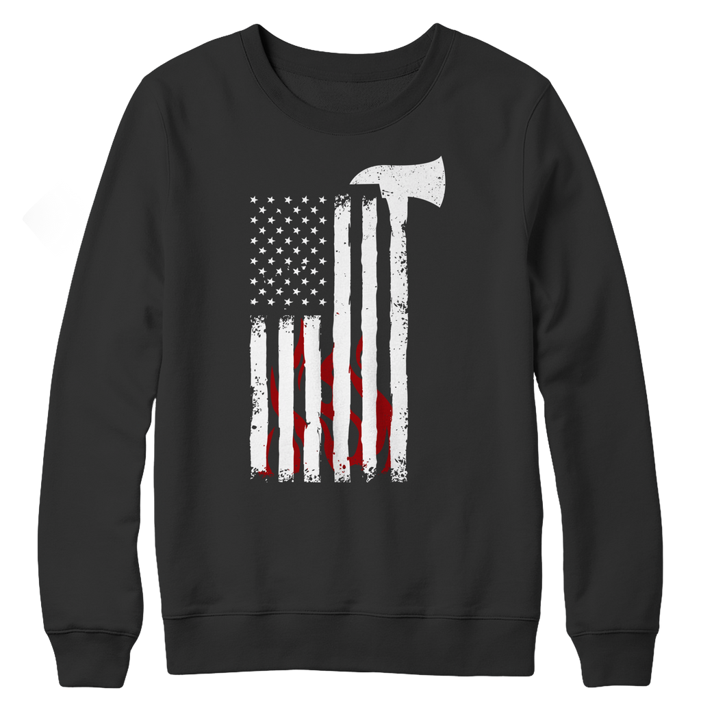 Firefighter Axe Flag