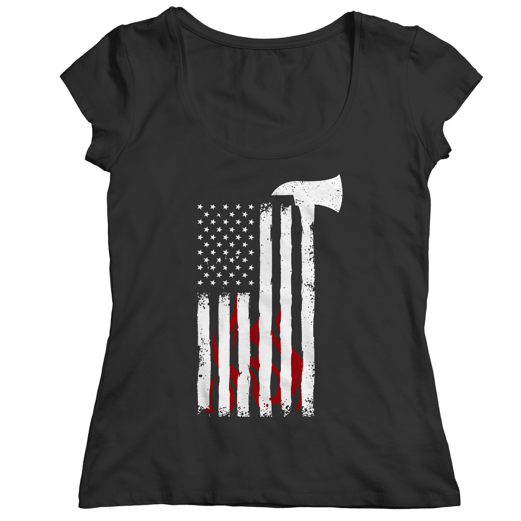 Firefighter Axe Flag