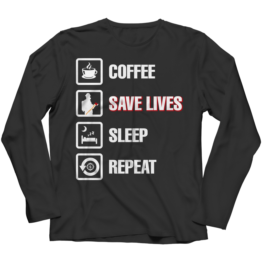 Coffee Save Lives Sleep Repeat