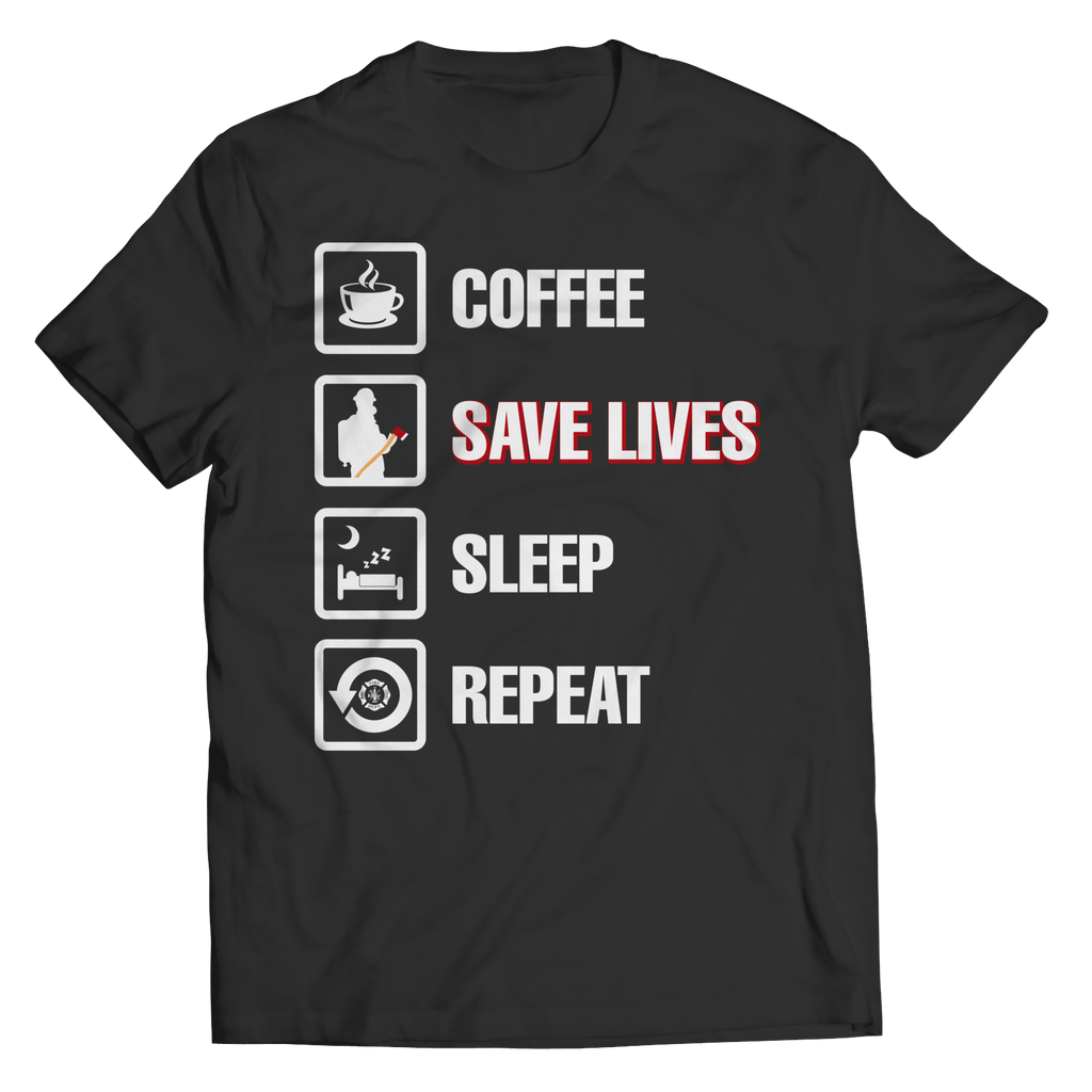 Coffee Save Lives Sleep Repeat