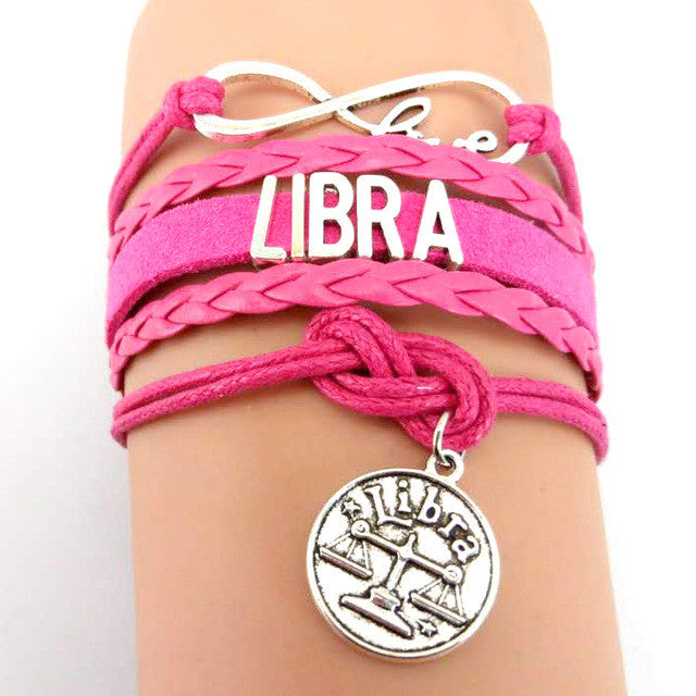 Love Sign Bracelet 12 constellations