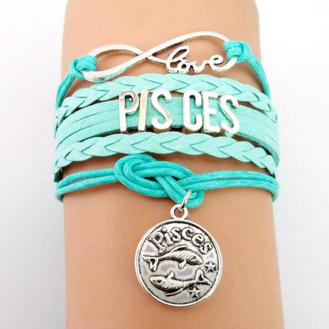 Love Sign Bracelet 12 constellations