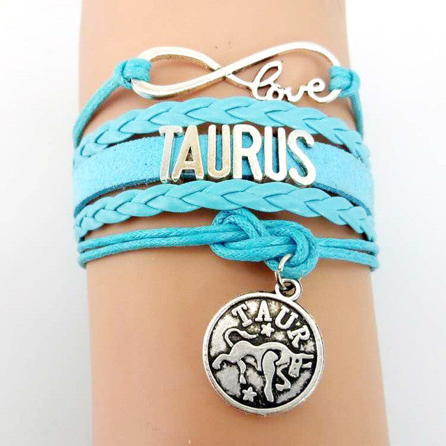 Love Sign Bracelet 12 constellations