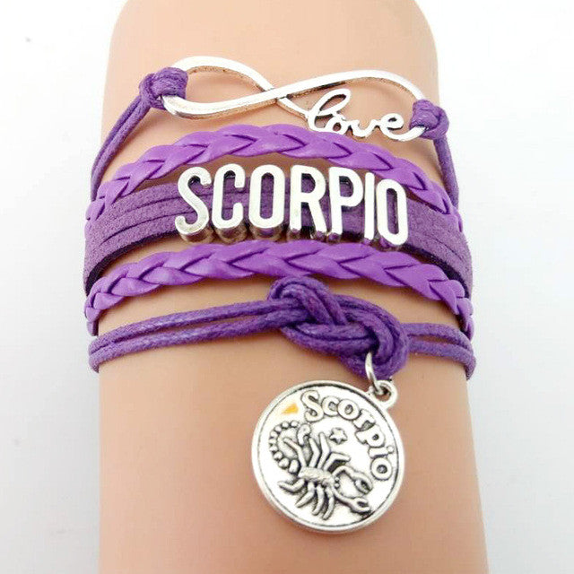Love Sign Bracelet 12 constellations