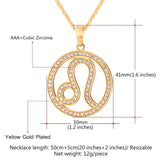 Leo Zodiac Necklace