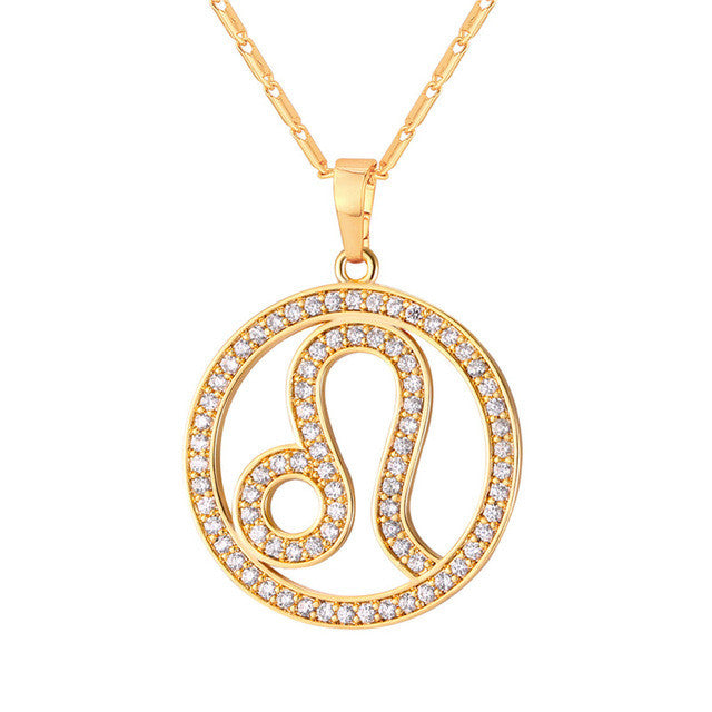 Leo Zodiac Necklace